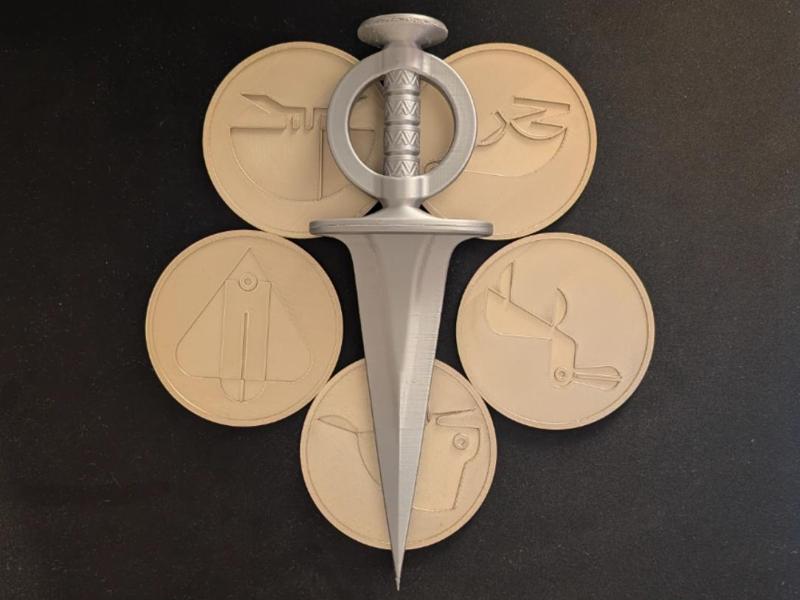 RIVEN Moiety Dagger Prop