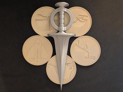 RIVEN Moiety Dagger Prop