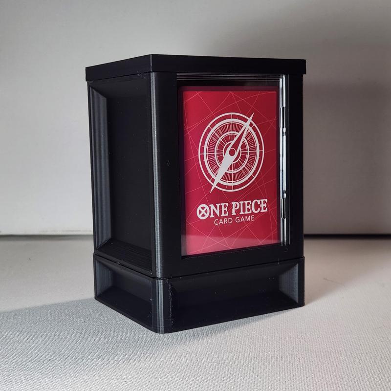 Low Material One Piece Deck Box
