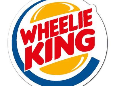 Wheelie King Keychain