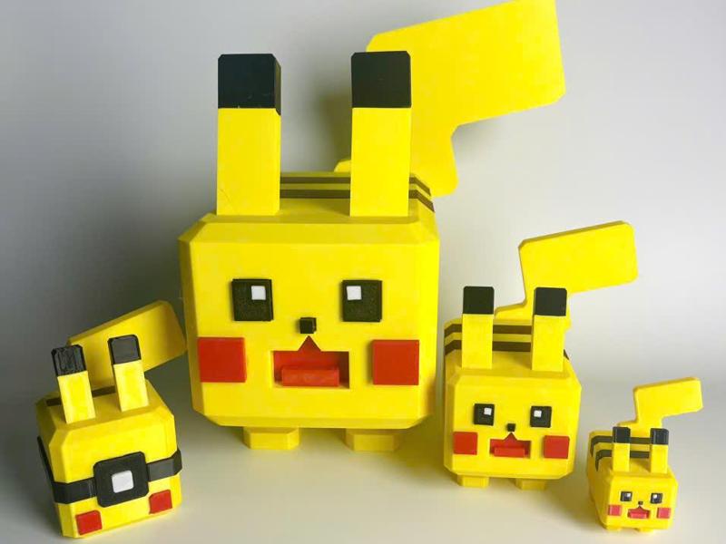 Pikachu Pokemon Multicolor 