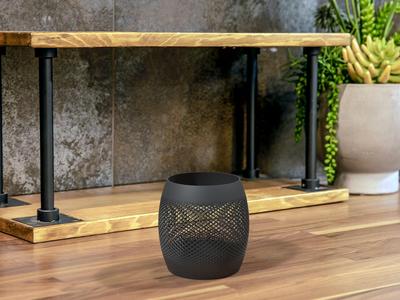 Modern mesh pencil holder