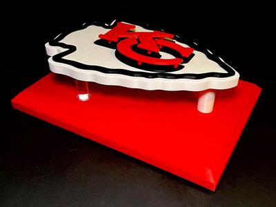 Floating Logo Sign Rod
