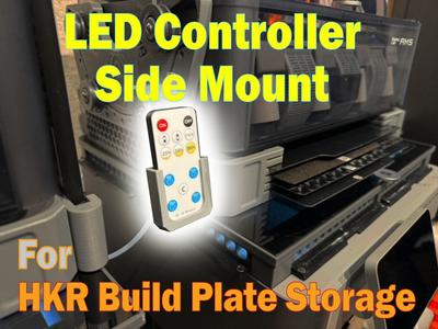 Side Mount LED Controller -For Build Plate Storage