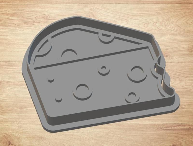 cheese - cutter and stamp