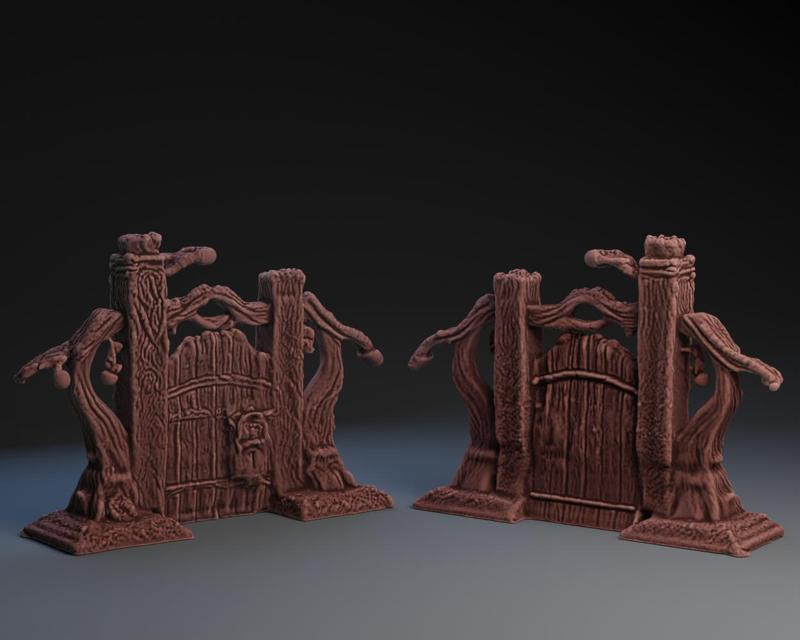 Creepy Halloween Gate