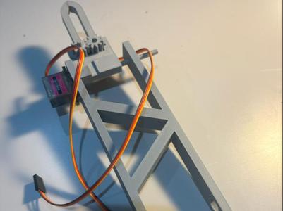 Jointed Robot Arm (Can add more joints) for Servo