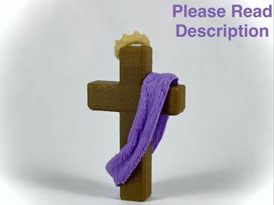 Pocket Prayer Cross - Decorated