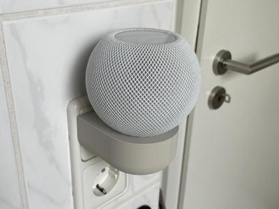 HomePod Mini EU Power Outlet Adapter [minimalist]