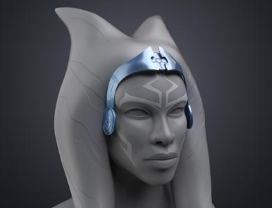 Ahsoka Tano white robe tiara