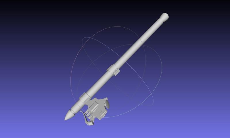 Attack On Titan Thunder Spear Model