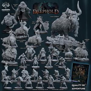 Deephold Collection - Dark Descent Setting Guide (+ 5e Adventure)