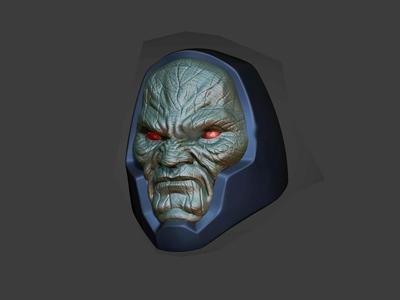 DC Comic Darkseid Head Sculpt - Action Figures Custom Head