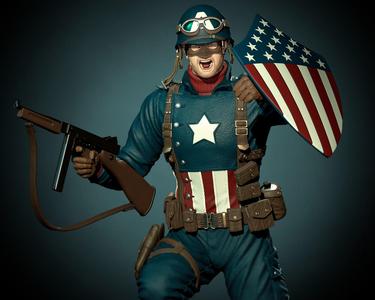 CAPTAIN AMERICA 1945 Super Soldier