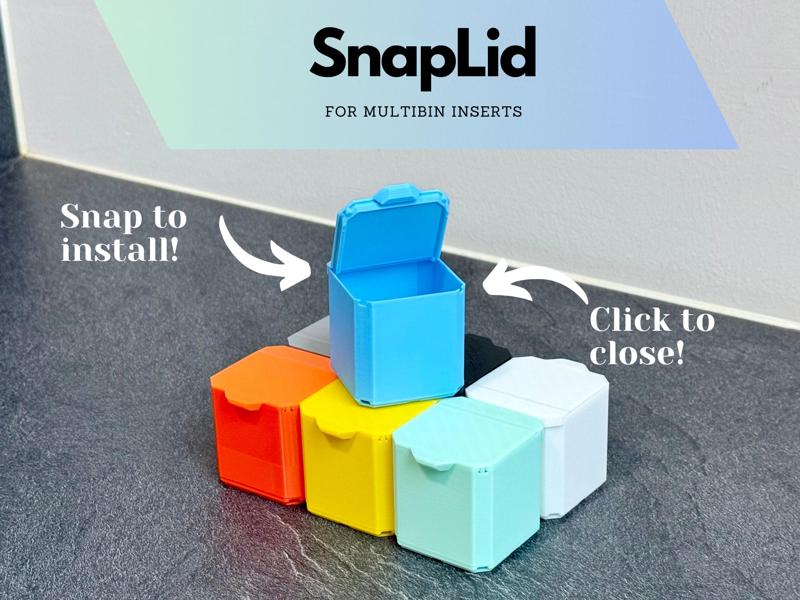 SnapLid for Multibin Inserts
