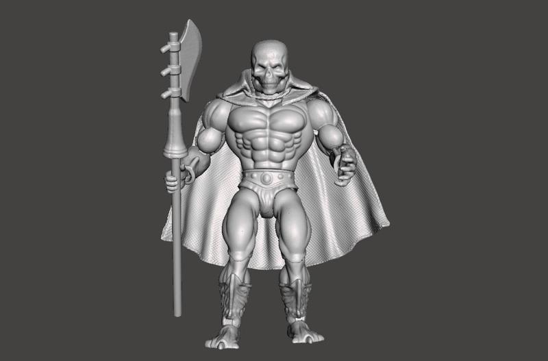SCARE GLOW MOTU ORIGINS ACTION FIGURE COMPLETE