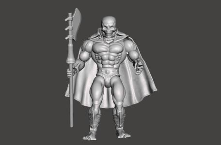 SCARE GLOW MOTU ORIGINS ACTION FIGURE COMPLETE