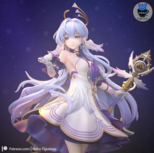 Robin - Honkai Star Rail Game Figure For 3D Printing