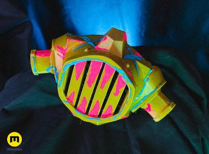 Jinx gas mask - Arcane   