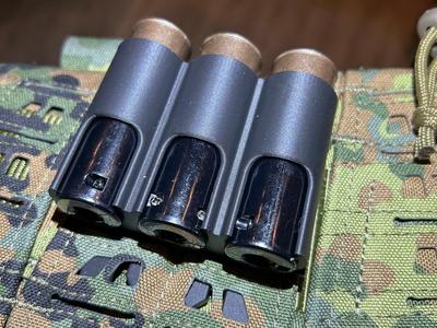 Airsoft shell holder for molle