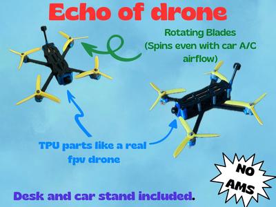 Echo Of Drone - realistic model of an FPV drone