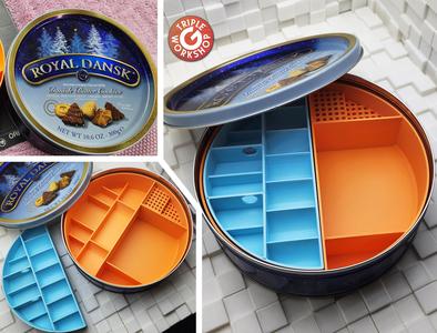 Cookie Box Sewing Kit - Royal Dansk Butter Cookies