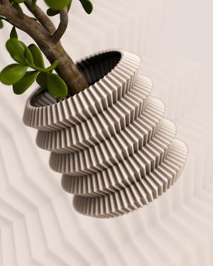 H33 ZIGZAG VASE