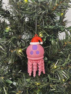 Christmas Spongebob Jellyfish.3mf