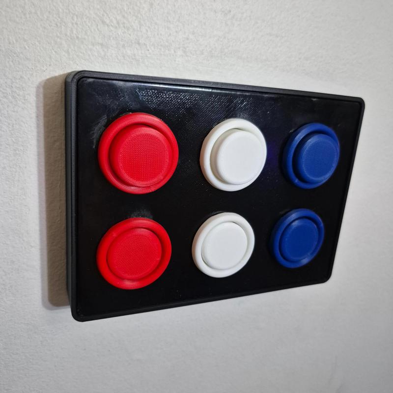 Light Switch Arcade Button