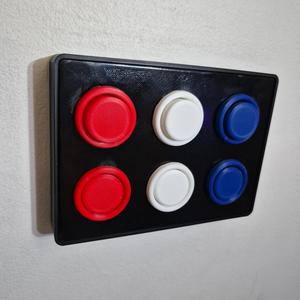 Light Switch Arcade Button