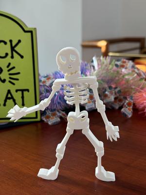 Flexi Articulated Skeleton - Fun Halloween Decoration
