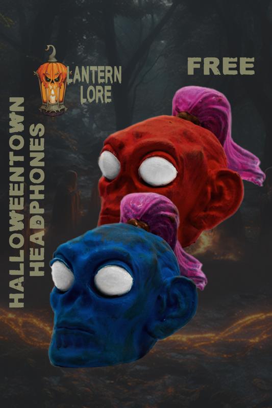 Halloweentown Headphones (Pre Supported)