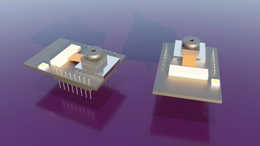 ESP32-CAM 3D object with exact dimensions