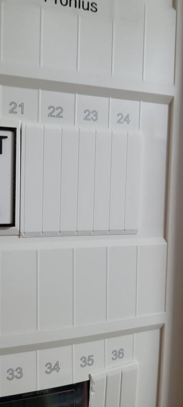 blank cover electrical installation box - blindabdeckung elektroinstallationskästen