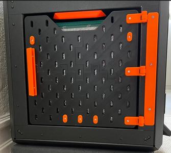 Left side panel for Prusa Core One (print sheet + box)