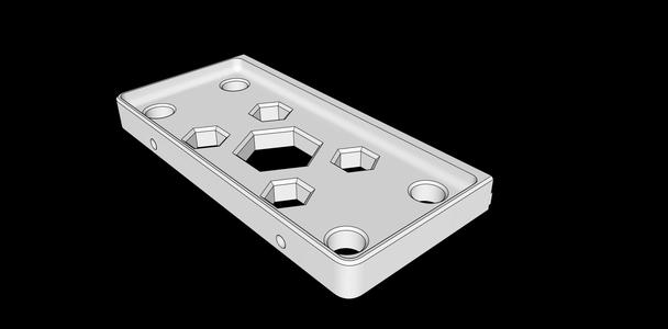 Gratkit Firefly Filament Dryer mount for 2020 Extrusion (XL, Voron, etc)