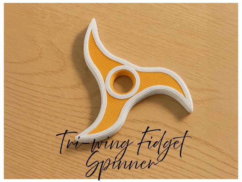 Spinner Fidget Tri-wing