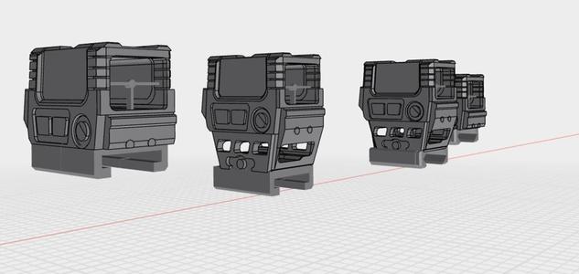 Dart Zone Optic Holosun AEMS