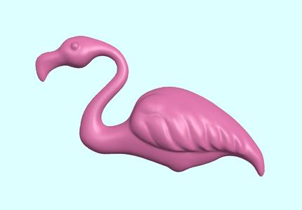 Flamingo magnet