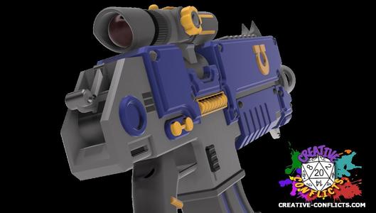 Bolt Rifle/Bolter - WH40K Inspired Cosplay Prop