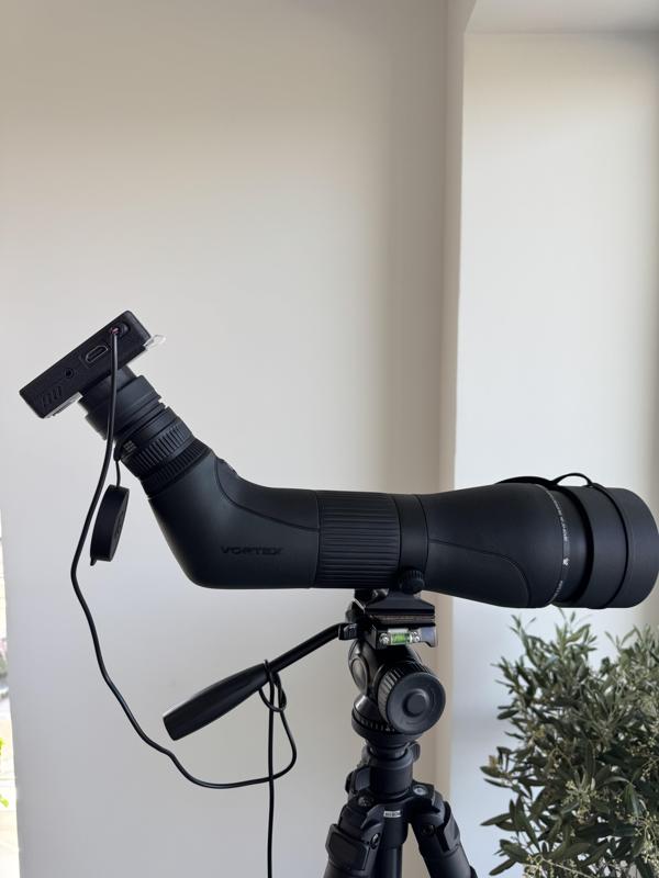 RPI Camera round adapter - Vortex Crossfire HD 20-60x80A