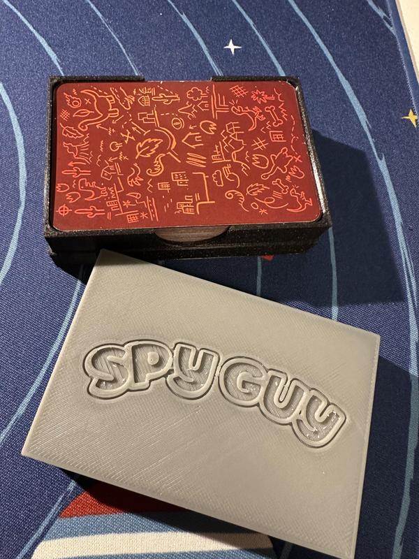 Spy Guy by Trefl card holder/box