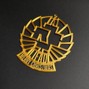 Rammstein Tour 2024 christmas ornament
