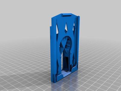Security RSA clockcard pass holder