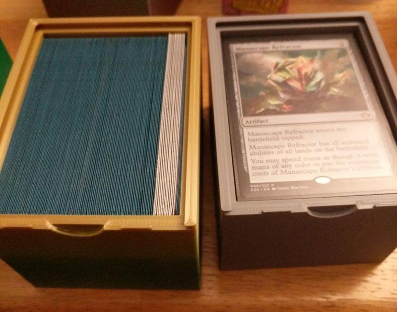 Customizable Top Loader EDH Deck Box