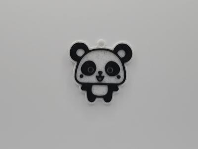 Cute Panda Keychain