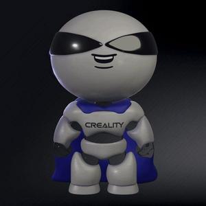 FREE Cuva The Robot, Cuva Creality Mascot / Pet