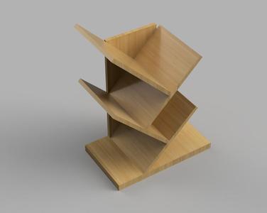 4-Tier Tree Bookshelf