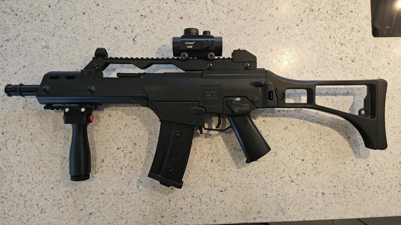 G36C airsoft to Gun4IR conversion parts