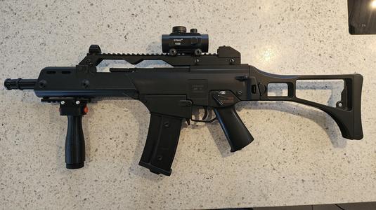 G36C airsoft to Gun4IR conversion parts
